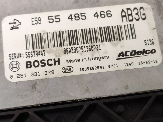 bontott OPEL INSIGNIA Motorvezérlő