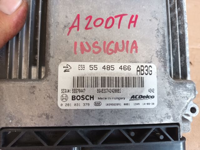 bontott OPEL INSIGNIA Motorvezérlő