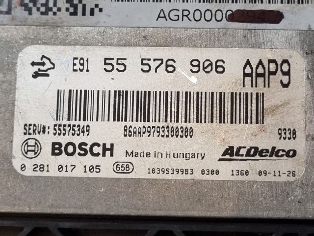 bontott OPEL INSIGNIA Motorvezérlő