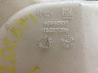 bontott OPEL INSIGNIA Ablakmosó Tartály