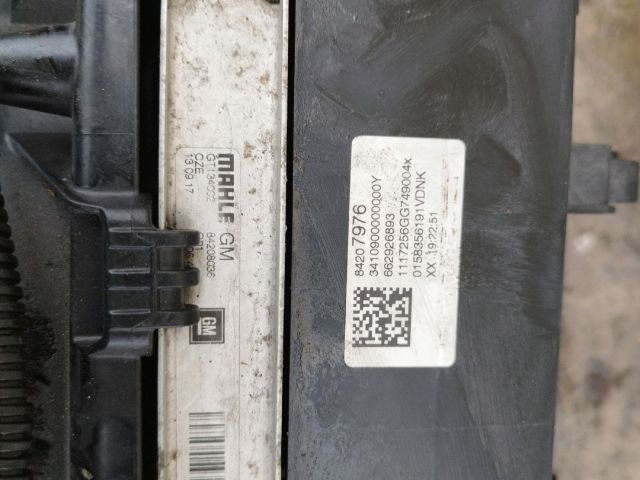 bontott OPEL INSIGNIA B Hűtő Ventilátor(ok), Radiátor(ok) Szett