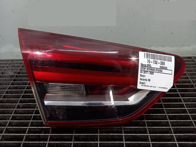 bontott OPEL INSIGNIA B Bal Belső Hátsó Lámpa