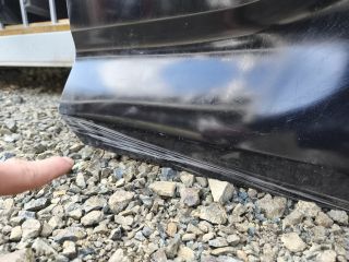 bontott OPEL INSIGNIA B Bal hátsó Ajtó (Üres lemez)