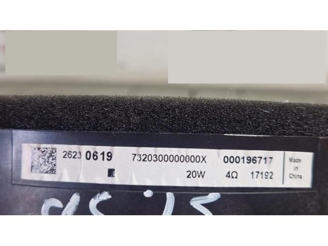 bontott OPEL INSIGNIA B Bal hátsó Hangszóró