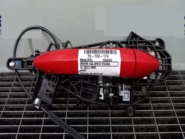 bontott OPEL INSIGNIA B Bal hátsó Külső Kilincs