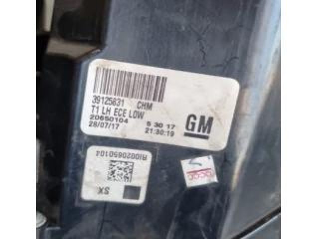 bontott OPEL INSIGNIA B Bal Külső Hátsó Lámpa