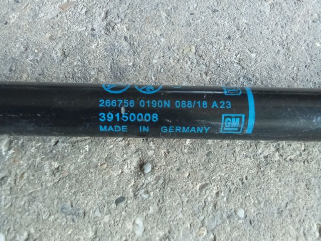 bontott OPEL INSIGNIA B Gázrugós Kitámasztó Teleszkóp Motorháztető Jobb