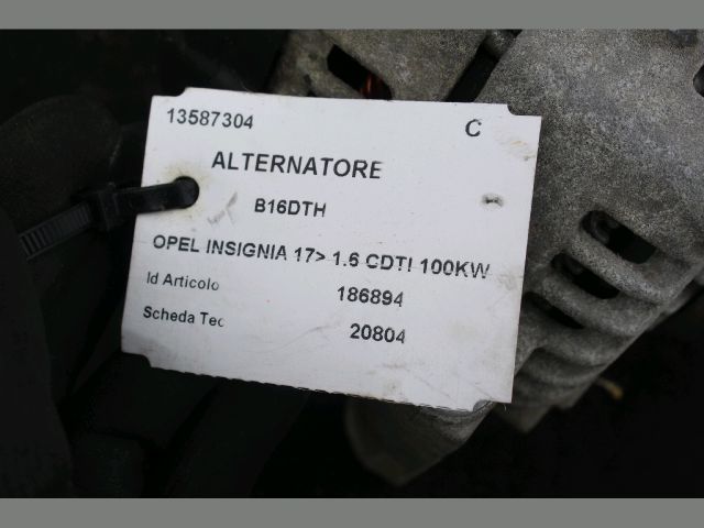 bontott OPEL INSIGNIA B Generátor