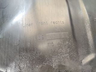 bontott OPEL INSIGNIA B Jobb első Dobbetét (Kerékjárati, Műanyag)