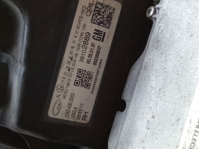 bontott OPEL INSIGNIA B Jobb Ledes Fényszóró