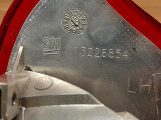 bontott OPEL INSIGNIA Bal Belső Hátsó Lámpa