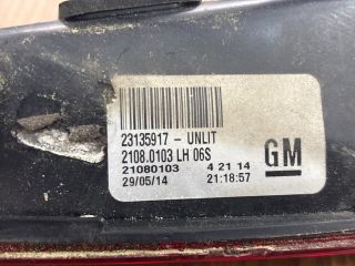 bontott OPEL INSIGNIA Bal Belső Hátsó Lámpa