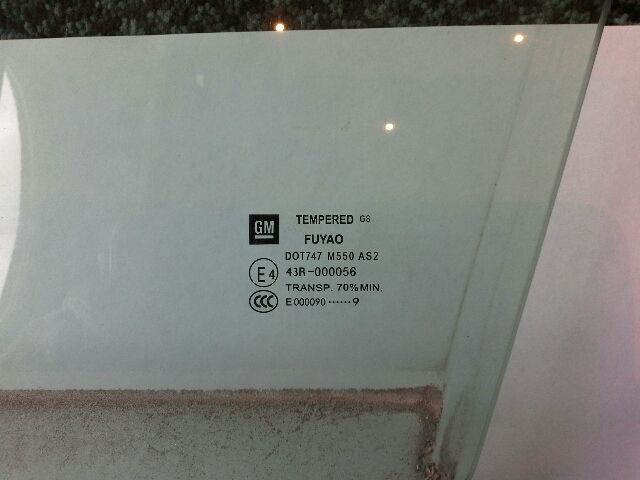 bontott OPEL INSIGNIA Bal első Ablak