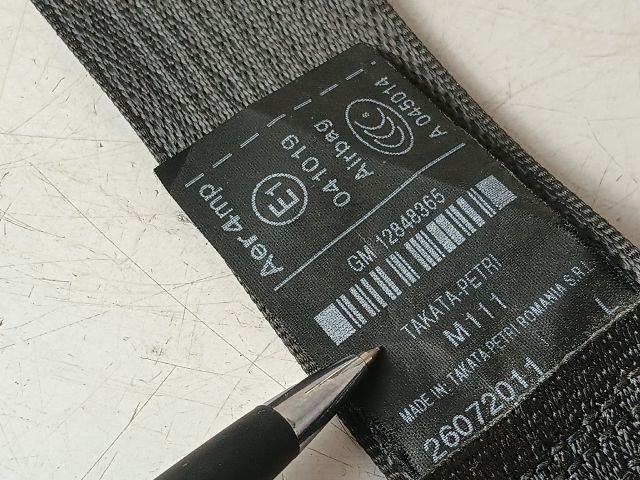 bontott OPEL INSIGNIA Bal első Biztonsági Öv