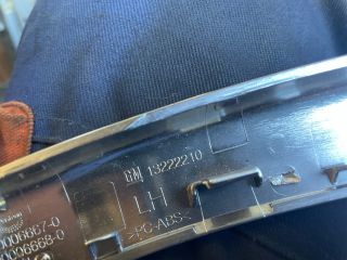 bontott OPEL INSIGNIA Bal hátsó Ajtó Díszléc