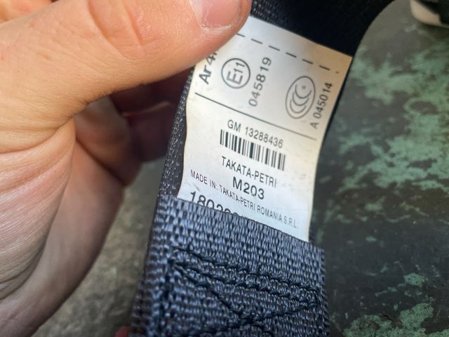 bontott OPEL INSIGNIA Bal hátsó Biztonsági Öv