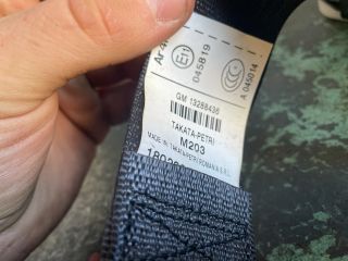 bontott OPEL INSIGNIA Bal hátsó Biztonsági Öv