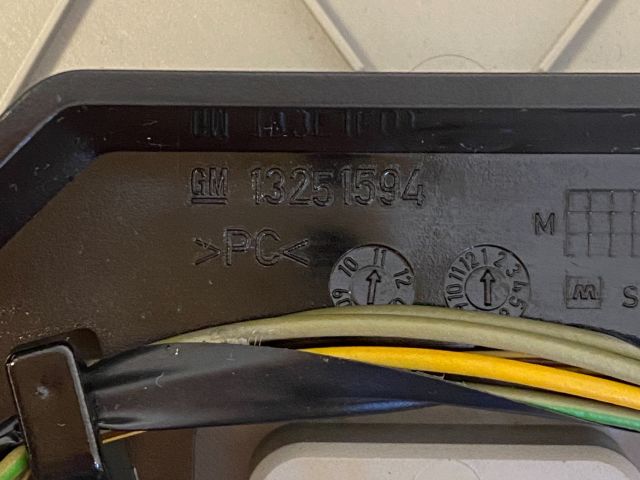 bontott OPEL INSIGNIA Beltér Világítás Első