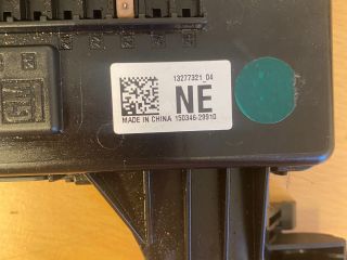 bontott OPEL INSIGNIA Biztosítéktábla Csomagtér