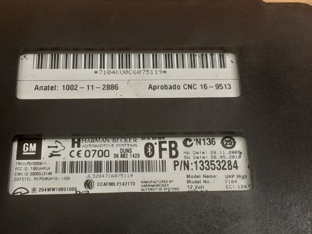 bontott OPEL INSIGNIA Bluetooth Elektronika