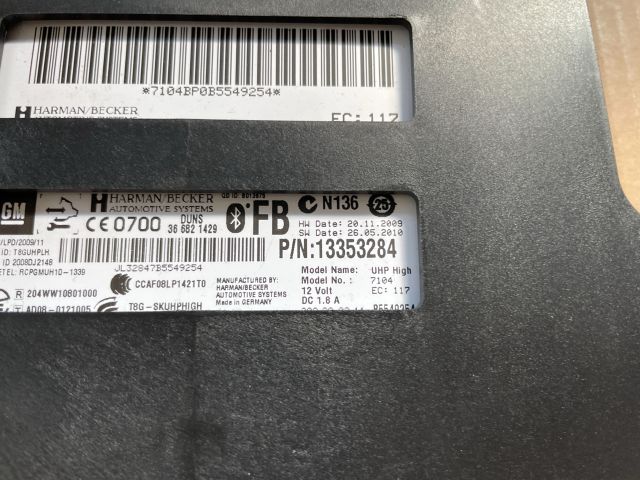 bontott OPEL INSIGNIA Bluetooth Elektronika