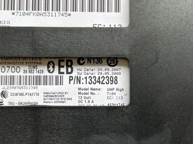 bontott OPEL INSIGNIA Bluetooth Elektronika