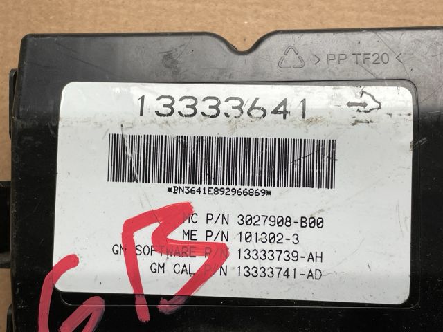 bontott OPEL INSIGNIA Csomagtérajtó Motor Elektronika