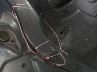 bontott OPEL INSIGNIA Csomagtérajtó (Üres lemez)