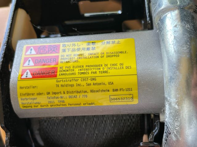 bontott OPEL INSIGNIA Első Biztonsági Öv Pár (Feszítővel)