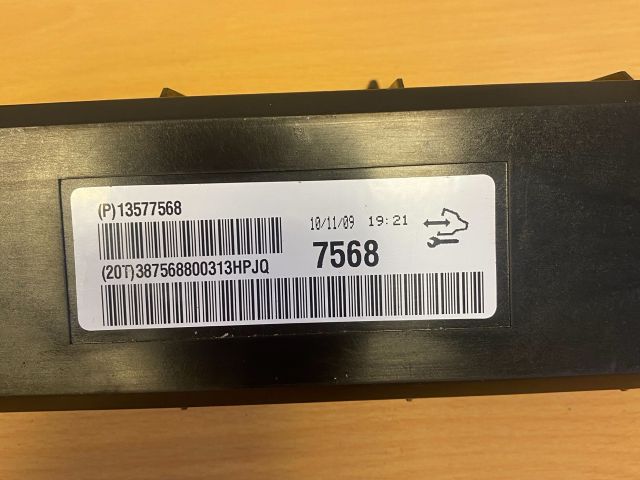 bontott OPEL INSIGNIA Fűtés Vezérlő Modul