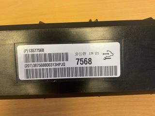 bontott OPEL INSIGNIA Fűtés Vezérlő Modul