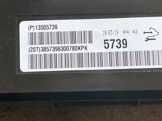 bontott OPEL INSIGNIA Fűtés Vezérlő Modul