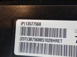 bontott OPEL INSIGNIA Fűtés Vezérlő Modul