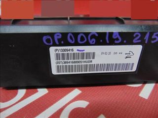 bontott OPEL INSIGNIA Fűtés Vezérlő Modul