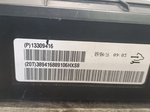 bontott OPEL INSIGNIA Fűtés Vezérlő Modul