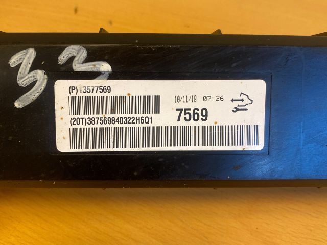 bontott OPEL INSIGNIA Fűtés Vezérlő Modul