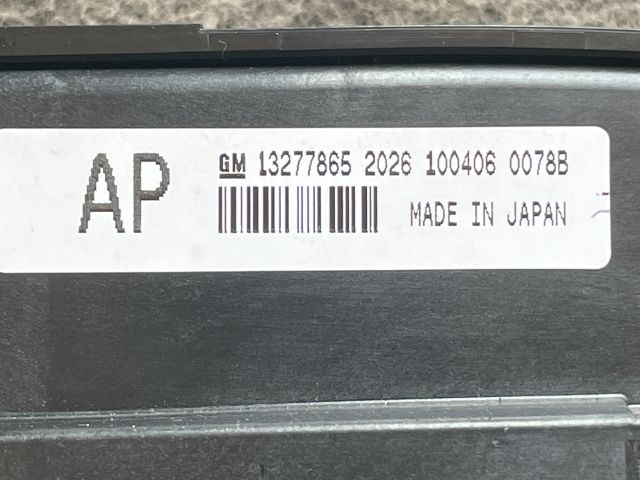 bontott OPEL INSIGNIA Fűtéskapcsoló (digit klímás)