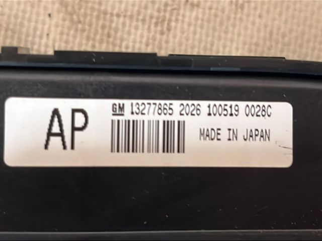 bontott OPEL INSIGNIA Fűtéskapcsoló (digit klímás)