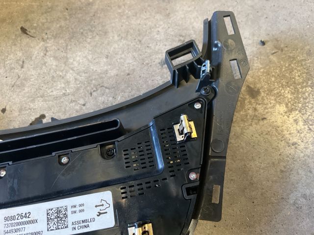 bontott OPEL INSIGNIA Fűtéskapcsoló (manuális klímás)