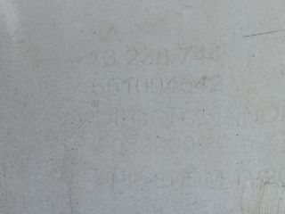 bontott OPEL INSIGNIA Hátsó Lökhárító (Részeivel)