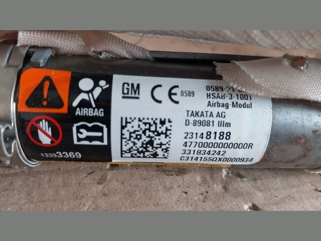 bontott OPEL INSIGNIA Jobb első Függöny Légzsák