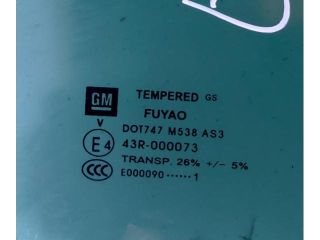 bontott OPEL INSIGNIA Jobb hátsó Ablak