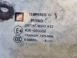 bontott OPEL INSIGNIA Jobb hátsó Ablak