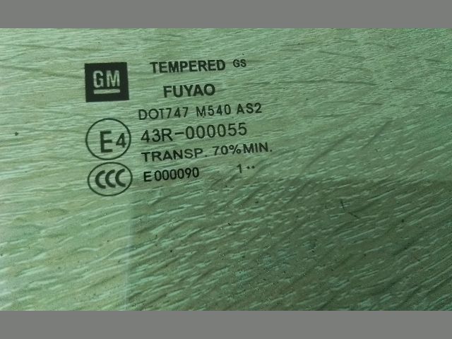 bontott OPEL INSIGNIA Jobb hátsó Ablak