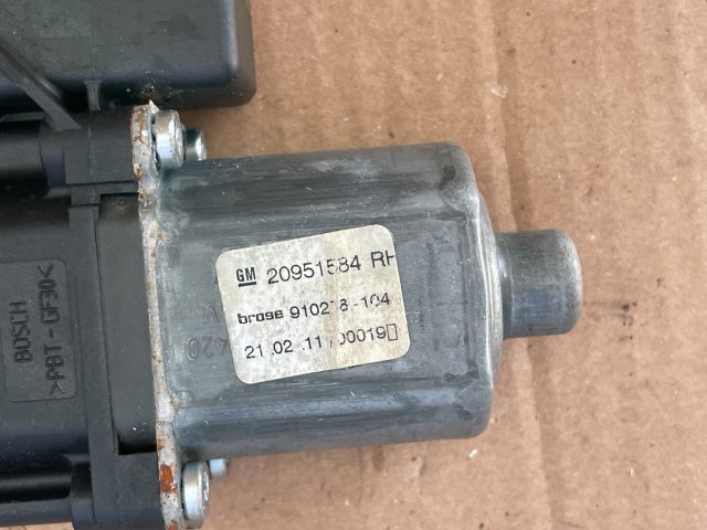 bontott OPEL INSIGNIA Jobb hátsó Ablakemelő Motor