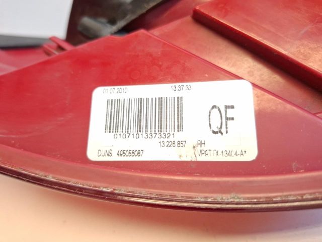 bontott OPEL INSIGNIA Jobb Hátsó Lámpa