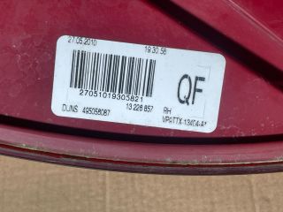 bontott OPEL INSIGNIA Jobb Hátsó Lámpa