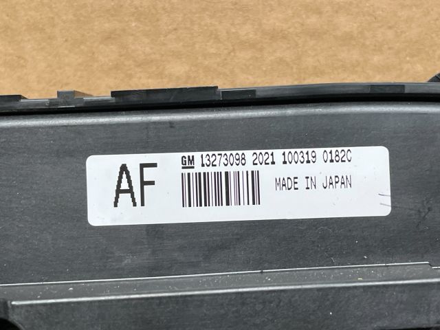 bontott OPEL INSIGNIA Klíma Kapcsoló