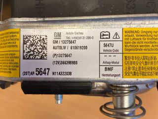 bontott OPEL INSIGNIA Kormánylégzsák