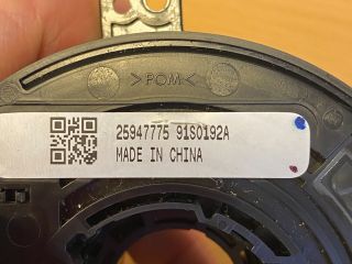 bontott OPEL INSIGNIA Légzsák Átvezető Szalagkábel